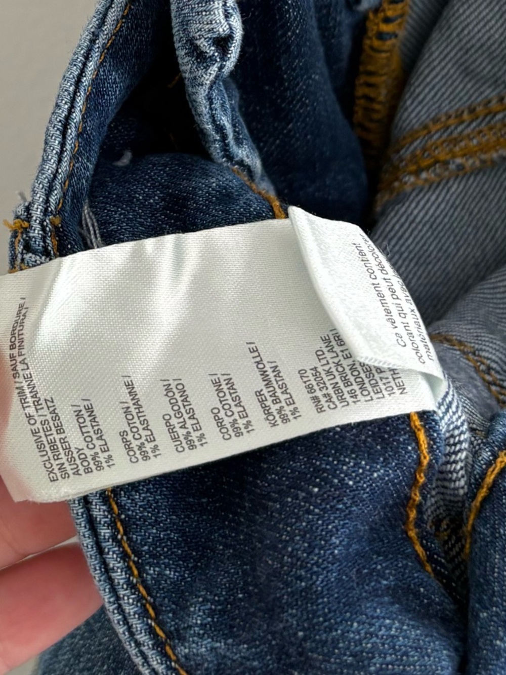 Anthropologie Colette Crop High-Rise Wide Leg Jeans 25 - Picture 9 of 9